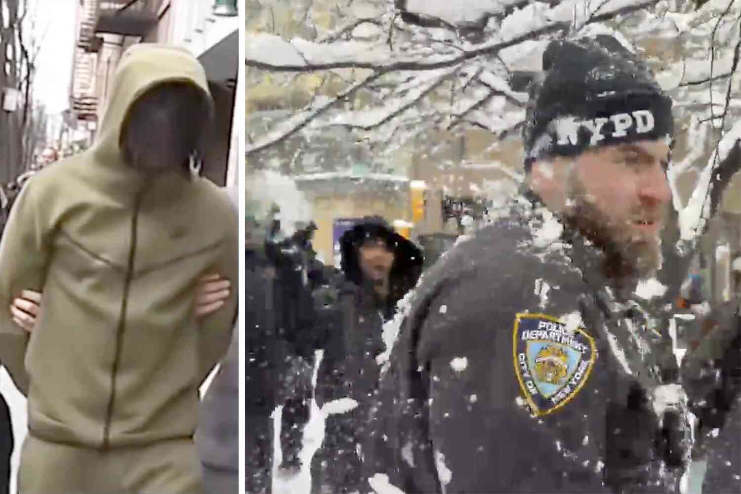 NYC Criminal Arrested For Throwing Snowballs At Police