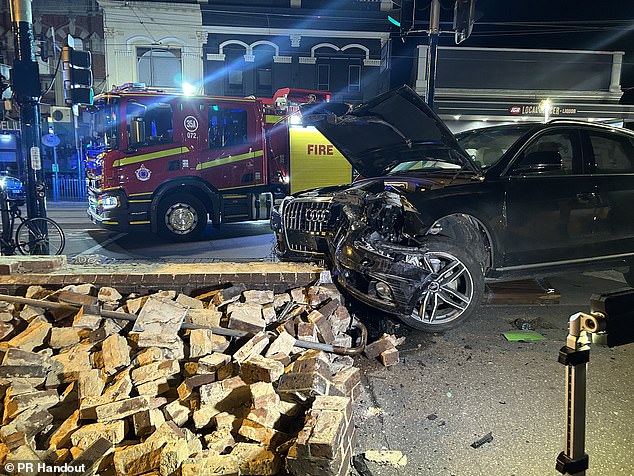 Audi driver's disgraceful act after horror crash that injured two innocent people in Melbourne