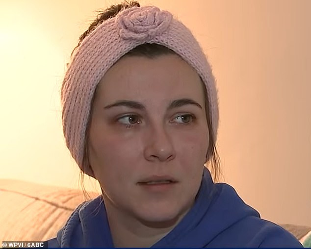 His niece and alleged victim, Victoria Collier Payne, pictured above in an interview with WPVI, said she felt compelled to report it when she learned Collier was working with children
