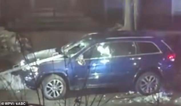 Authorities said Collier opened fire when officers attempted to arrest him on Wednesday. He was in his vehicle during the incident, pictured above