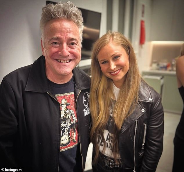 Aussie musician and former manager of The Wiggles, Paul Field, says that Australia needs more 'difficult' women like Grace Tame (pictured together)