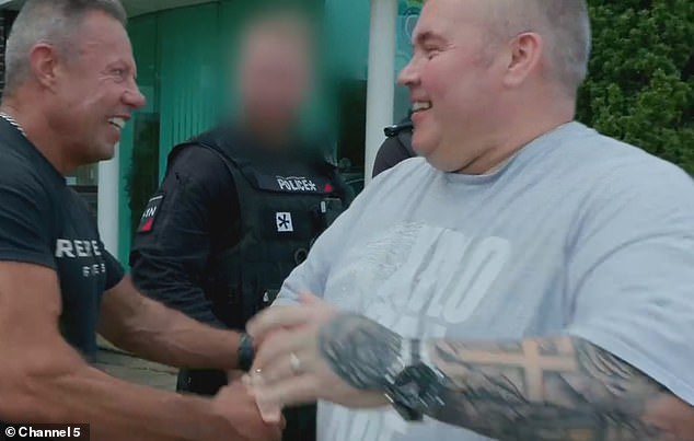 Jeff has an emotional reunion months later with the Lancashire Police team who saved his life