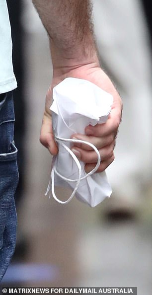 Ahmed emerged from ABC Bullion clutching a bag of cast gold bars, which looked the size of three 1kg bars, which are about the size of an old Nokia mobile