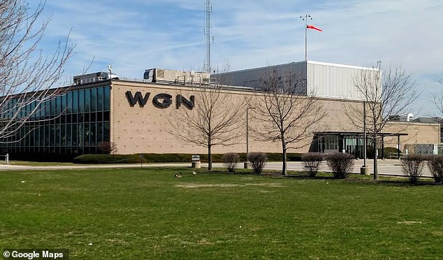 Inside sources told Chicago Tribune that Brockman was one of three creative services staffers abruptly axed in a brutal Wednesday bloodbath at WGN-TV (pictured)