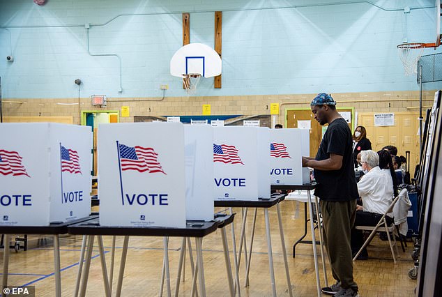 Trump said that the reason Democrats in Congress are against the law is simple: 'They want to cheat. They have cheated. And their policy is so bad that the only way they can get elected is to cheat and we're going to stop it.'