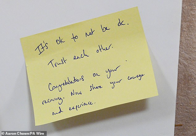 Harry's message of support at Amman's National Centre for Rehabilitation of Addicts