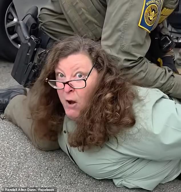 Chicago TV producer is laid off four months after her VERY undignified arrest at anti-ICE protest went viral