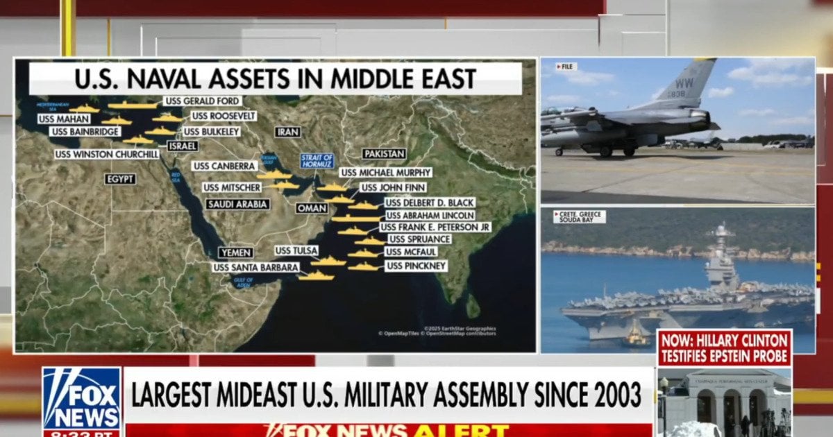 BREAKING: Trump Deploys Largest U.S. Naval Force to Middle East in 23 Years