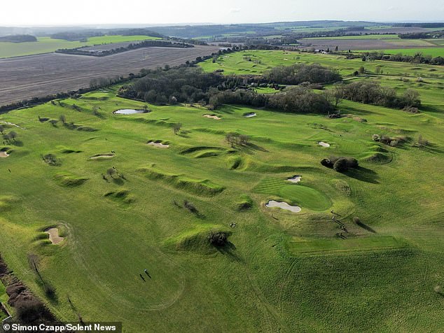 The course was built to take advantage of the natural contours of the land, but residents fear it could soon be full of rows of houses