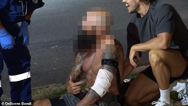 Two teenagers, believed to be about 16 years old, were arrested