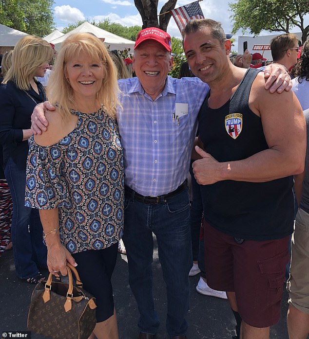 Peter Ticktin (center), who has known Trump since they attended New York Military Academy together and represented him in court, is part of a group of pro-Trump lawyers in communication with the White House over the election plan