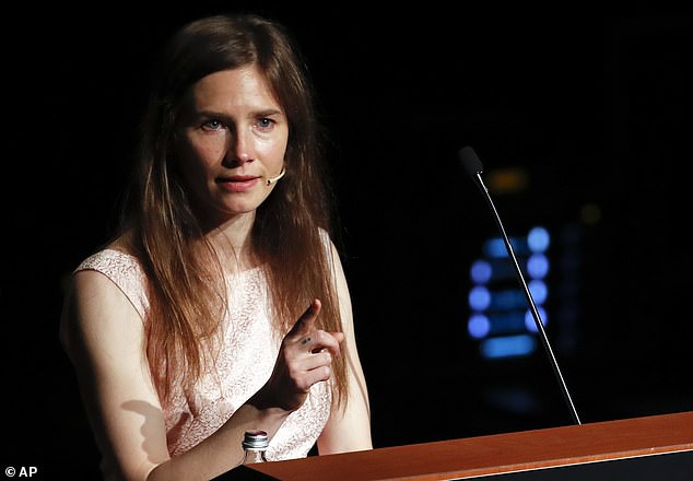 Amanda Knox suggests killer nurse Lucy Letby was 'wrongly branded a monster like her' - as she urges people to seek 'the truth'