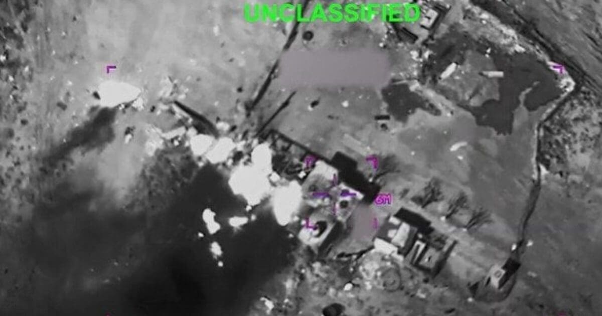 WATCH: U.S. CENTCOM Releases Video Of U.S. Air Strikes On Iran