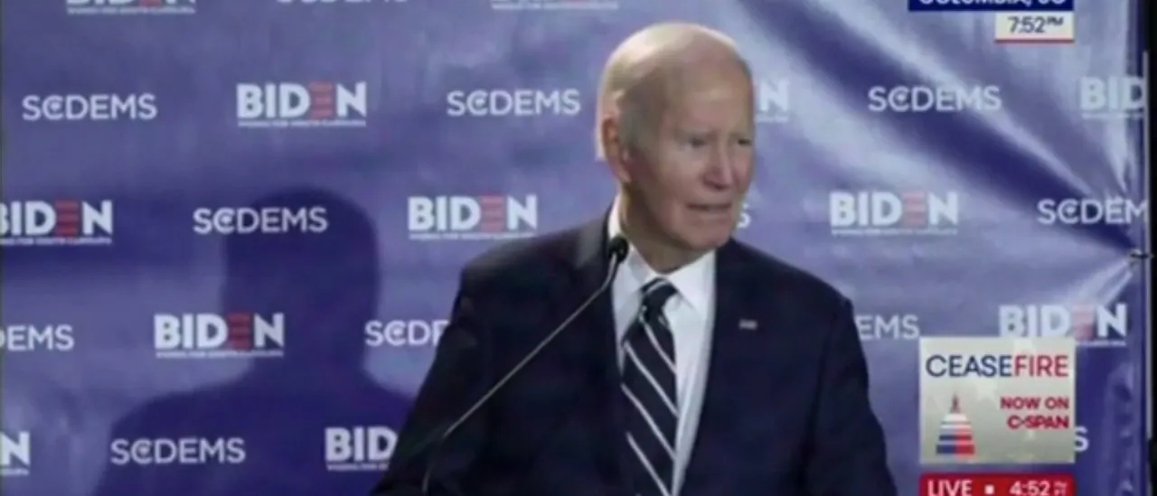 Watch Joe Biden Tell SC Audience About Staggering Number Of Jobs He Claims He Created His Final Year In Office