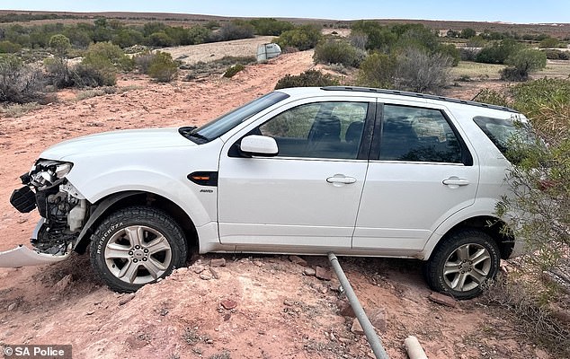 The mum of six's white Ford Territory was discovered just out of town