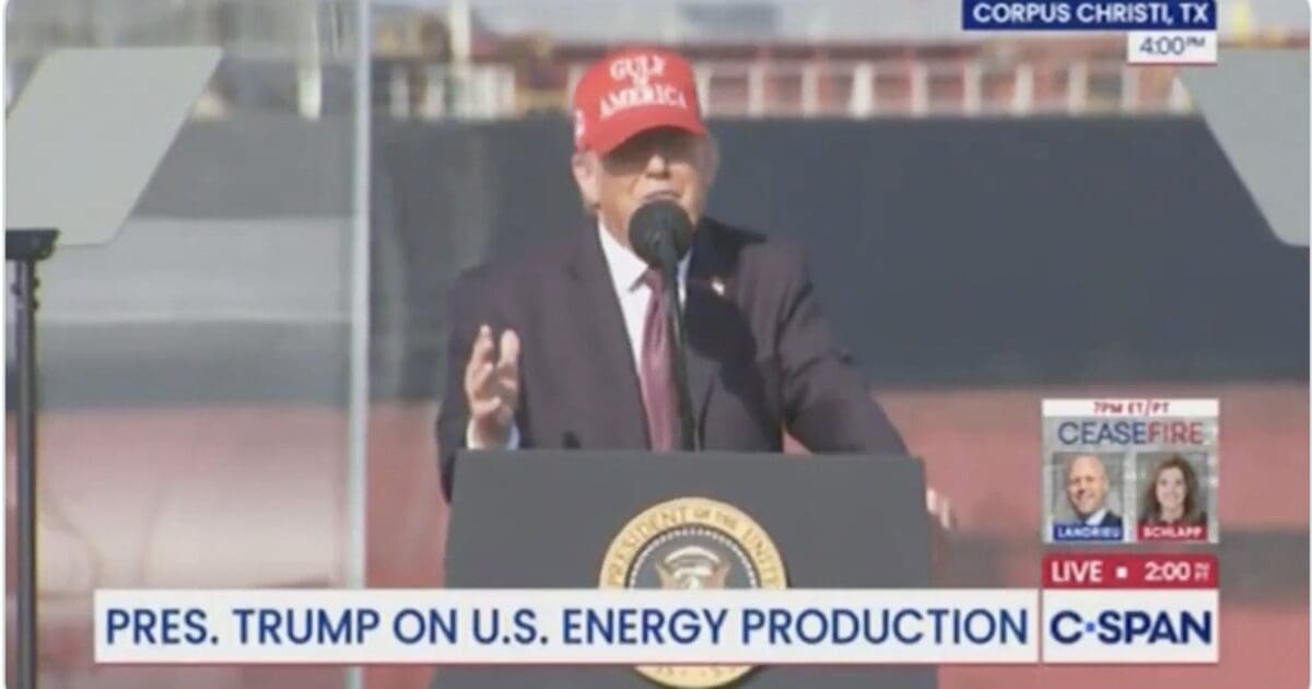 President Trump: “Should we do one more term? We’re ENTITLED to it!”