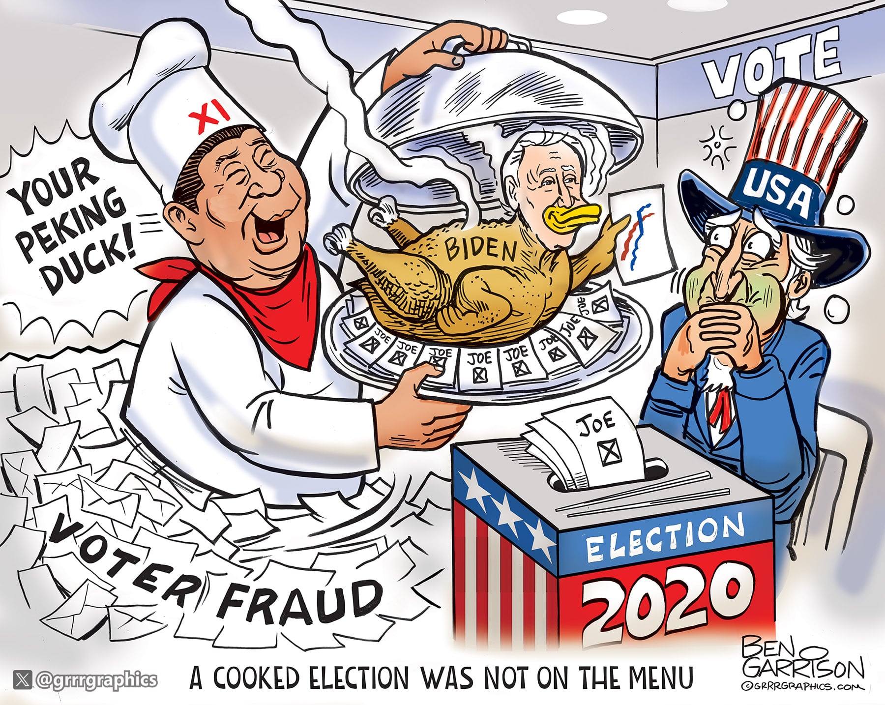 China Cooks Up Election Fraud