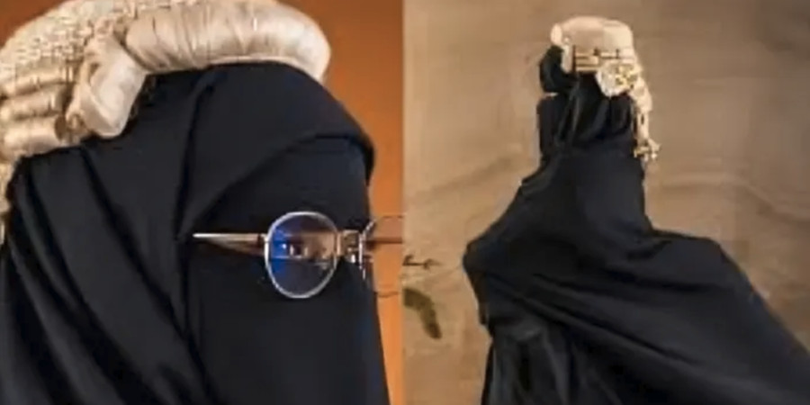 Islamic extremist female lawyer becomes first niqab-wearing barrister in Nigeria