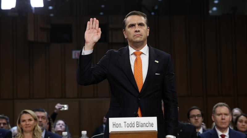 Acting Attorney General Todd Blanche before Senate confirmation 