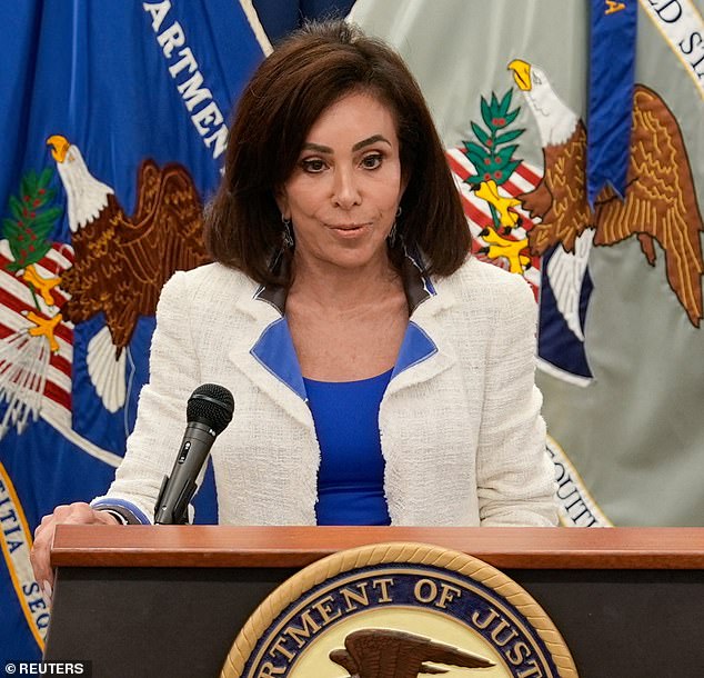 Government lawyers acknowledged the damage was likely caused by a botched installation in a 20-page filing released Friday, prompting DC US Attorney and longtime Trump ally Jeanine Pirro (pictured) to drop the charges.