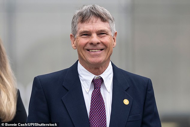 David Hearn (pictured), the former Olympian accused of vandalizing Donald Trump's restored Lincoln Memorial Reflecting Pool, has had his charges dismissed