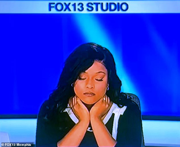 News anchor stuns viewers as she appears to fall ASLEEP during live broadcast