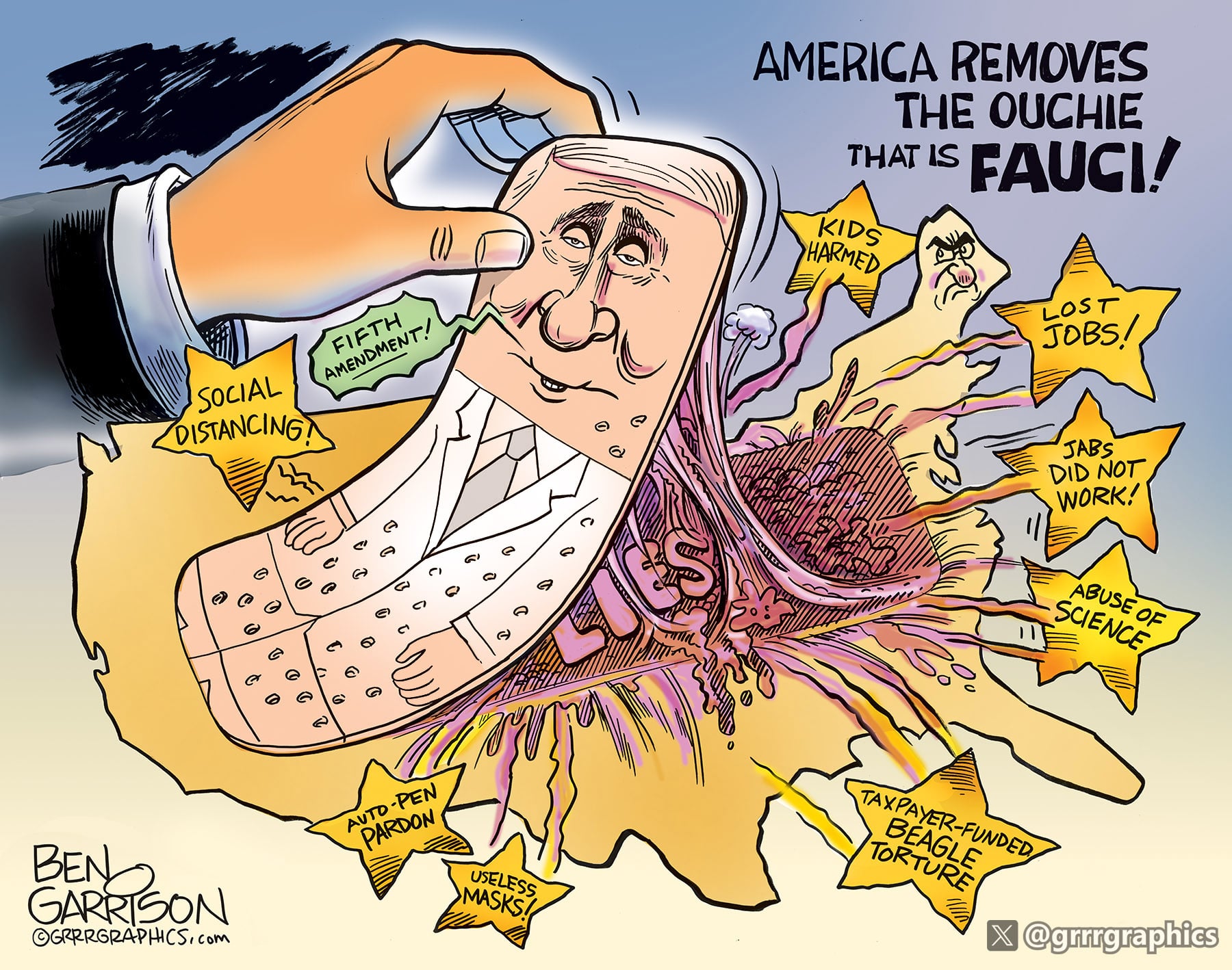America Rips Off The Fauci Bandaid