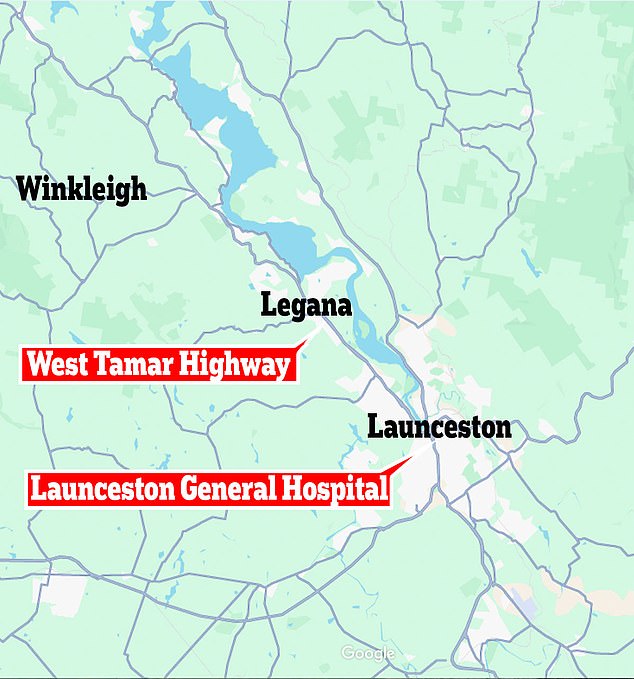 Mitton drove into Ms Gee's car in a head-on collision at Legana, north-west Tasmania