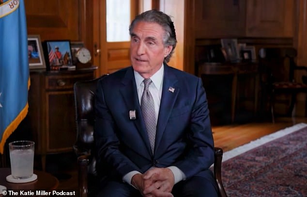 The politically charged case that his defense attorneys and other Trump administration critics have derided as an abuse of prosecutorial power comes as Trump official Doug Burgum (pictured) says the pool has been vandalized since early June