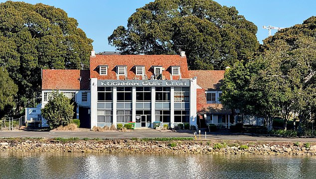 The historic golf club building will be demolished to make way for the giant AI data centre complex