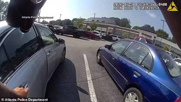 Martin told police that he had parked at the Publix on Howell Mill Road (pictured) because the little girl was crying and that he was only touching her ‘because he wanted to calm her down'
