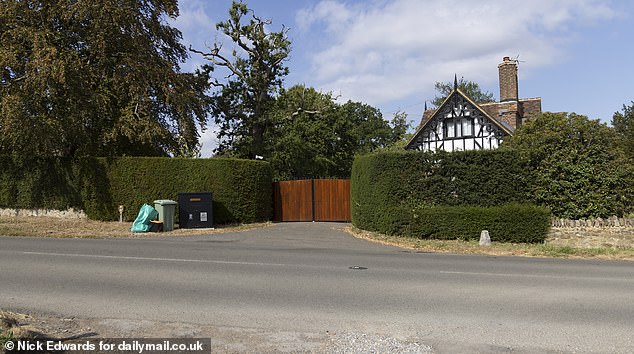 Charts Edge (pictured) is the last house on Hosey Hill, Hosey Common Road, governed by Thames Water. If you drive further up the road, it becomes SES Water, the homeowner confirmed
