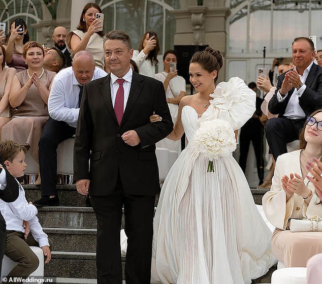 Chayko's daughter, Maria Peredriy, 25, suffered an 'open traumatic brain injury' in the blast