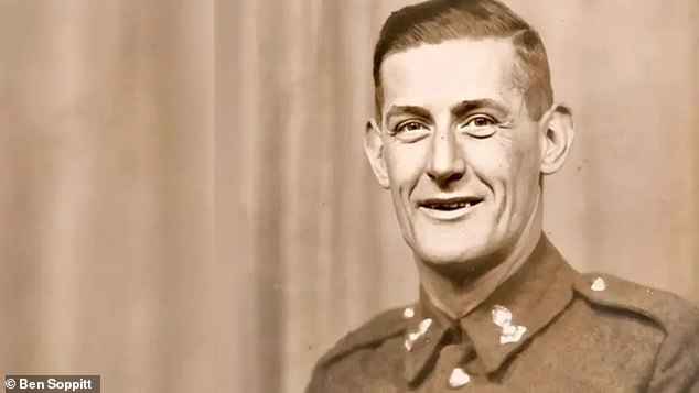 Ben Soppitt's grandfather, Gunner Joseph Soppitt, is among those buried at Basra War Cemetery