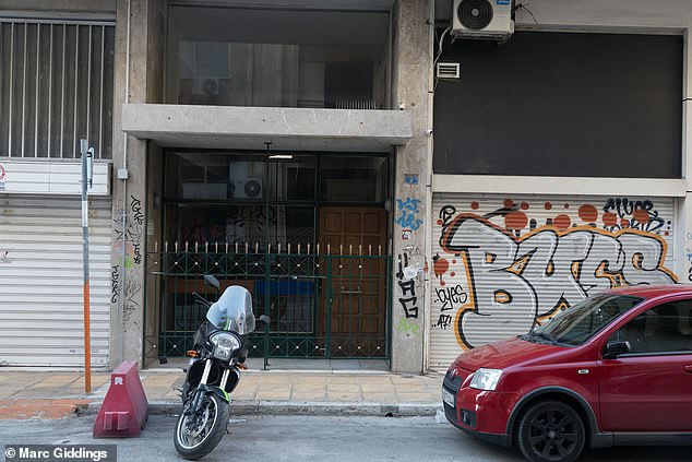 Ms Ross, a committed Christian, had been regularly visiting Greece for the past seven years (Pictured: The property she had been staying in)