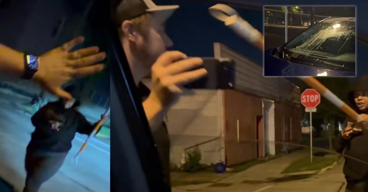 BLM Rioters in Wisconsin Threaten to Kill Journalists Nick Sortor and Karlyn Borysenko While Preventing Them from Leaving Area and Attacking Car with VOMIT (VIDEOS)