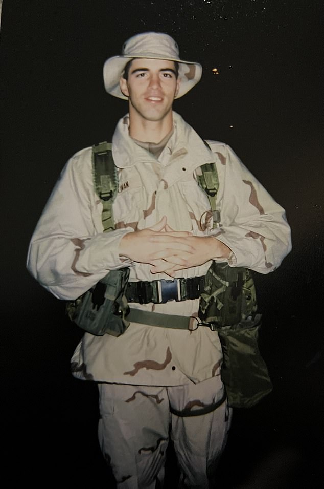 Sullivan lost her husband US Navy Petty Officer 3rd Class Michael Sullivan, 39, in 2019, when she was aged 42