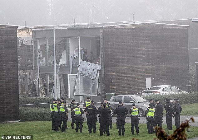 In September 2023, a loud explosion ripped through a quiet residential street of new-build family homes just north of the Swedish city of Uppsala