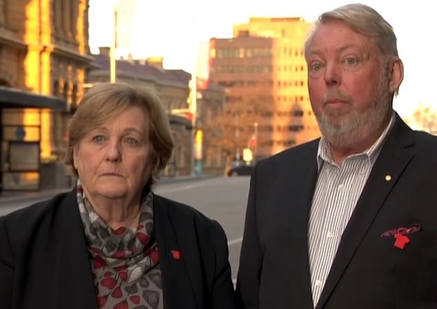 Denise and Bruce Morcombe believe a public registry is essential to protecting Australian children and identifying victims