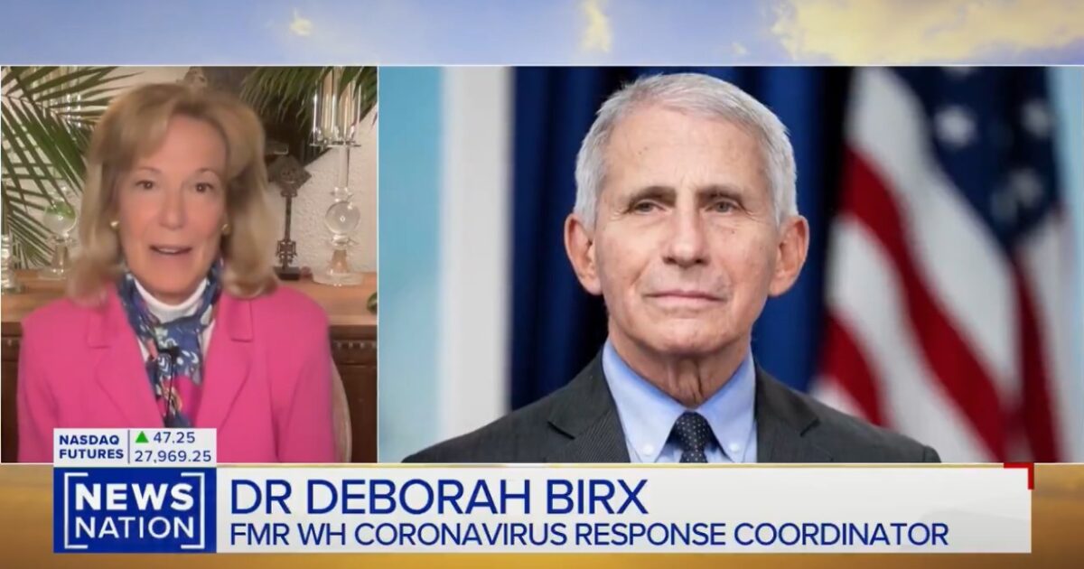 Dr. Birx Does Damage Control, Throws Fauci Under the Bus After Disastrous Hearing (VIDEO)