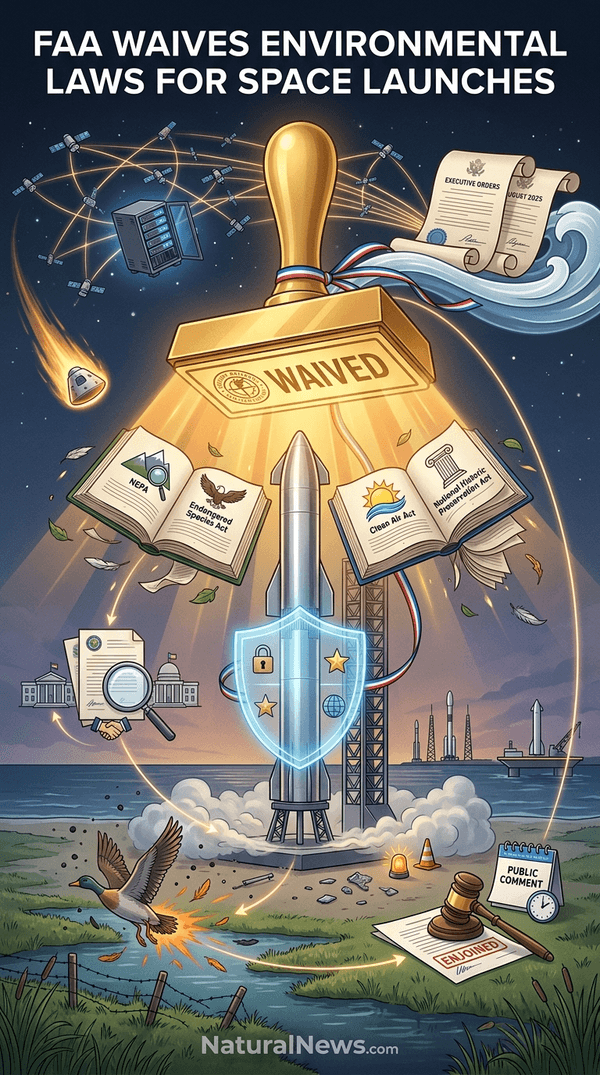 FAA Proposes Waiving Environmental Laws for Commercial Space Launches and Reentries