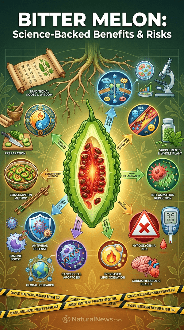 Bitter Melon: A Review of Science-Backed Health Benefits and Risks