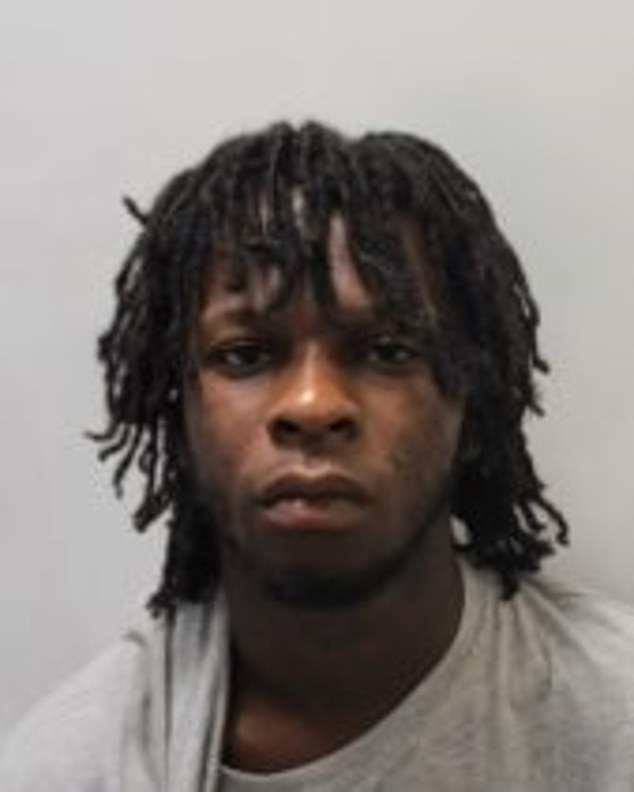 Julius George, 22, was found guilty of false imprisonment and admitted carrying a knife
