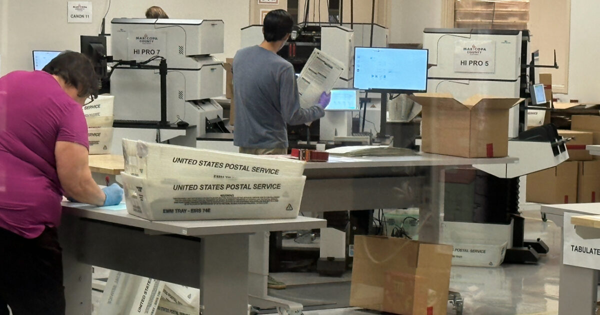 California Man Arrested After Police Catch Him Stealing Unvoted Ballots in Maricopa County, Arizona