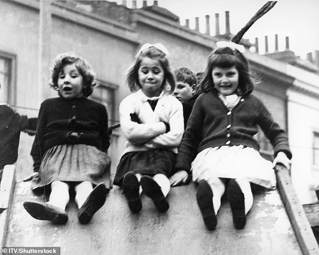 Footage has emerged from a talk the professor gave in 2022 in which he claimed to have appeared in the TV series Seven Up (Pictured: The original Seven Up show which aired in 1964)