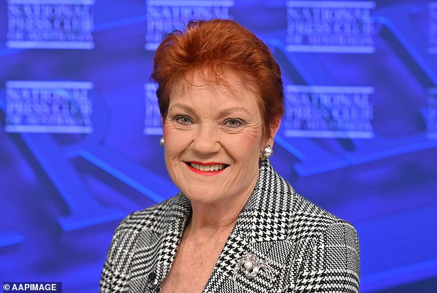 Senator Hanson said Pickering, who previously quit his job over COVID-19 policies, will be an 'effective leader' to take the wider team to the election