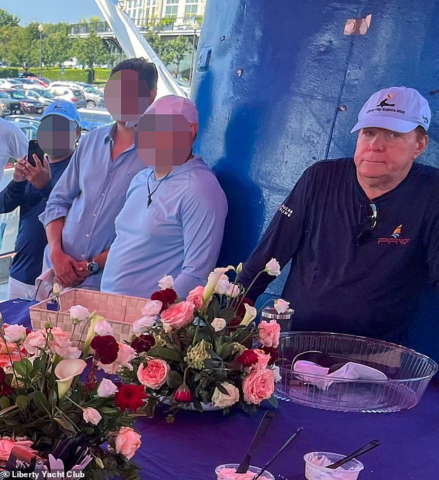 Fischer was a regular fixture at the yacht club's social events despite his fugitive status