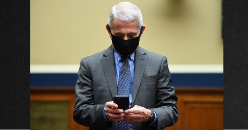 Fauci's Nightmare Worsens - Guess Who Just Got a Copy of His COVID-Era Phone?