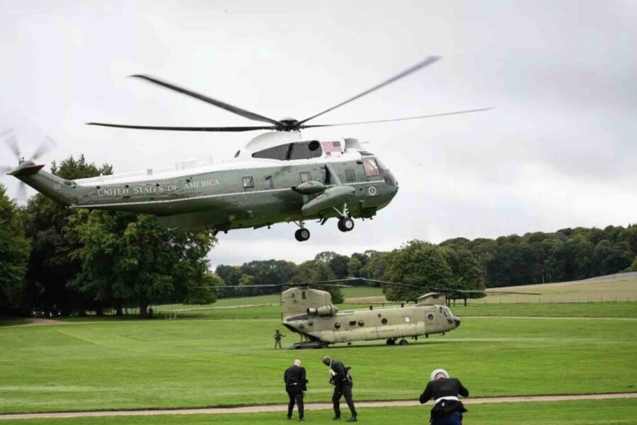 JUST IN: Marine One Involved In Close Call Above DC
