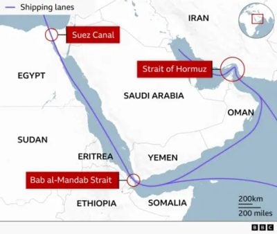 Red Sea Becomes New Hormuz With Saudi-Houthi Tensions as Saudi Arabia Entering Iranian War